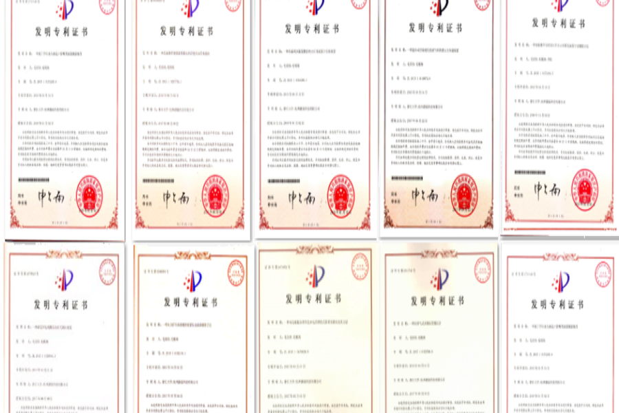 杭州沙巴体育毛根海团队已获得流体力学尝试仪器（装置）有关发现专利15项